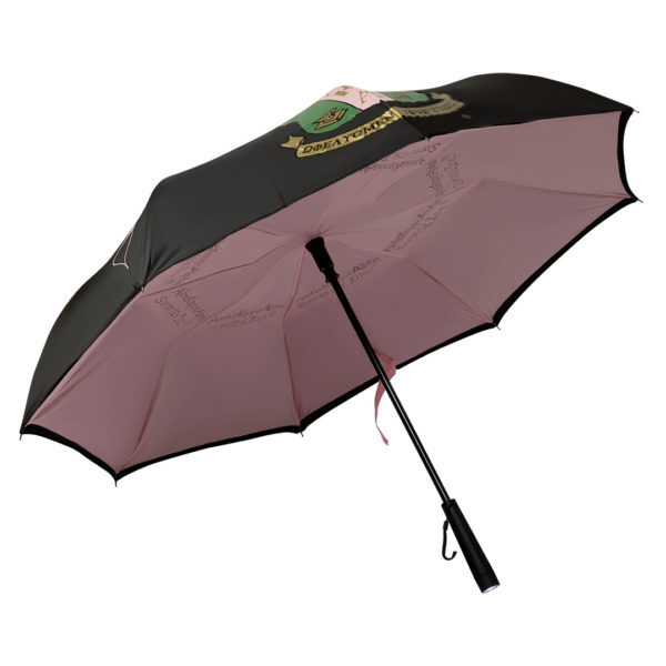 The Inverted Umbrella w/ Light Handle - Alpha Kappa Alpha