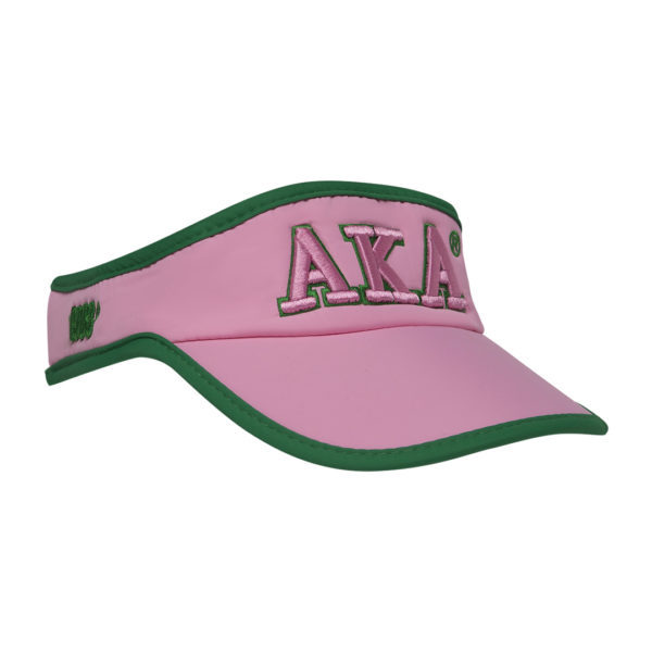 Featherlite Visor - Alpha Kappa Alpha, Pink