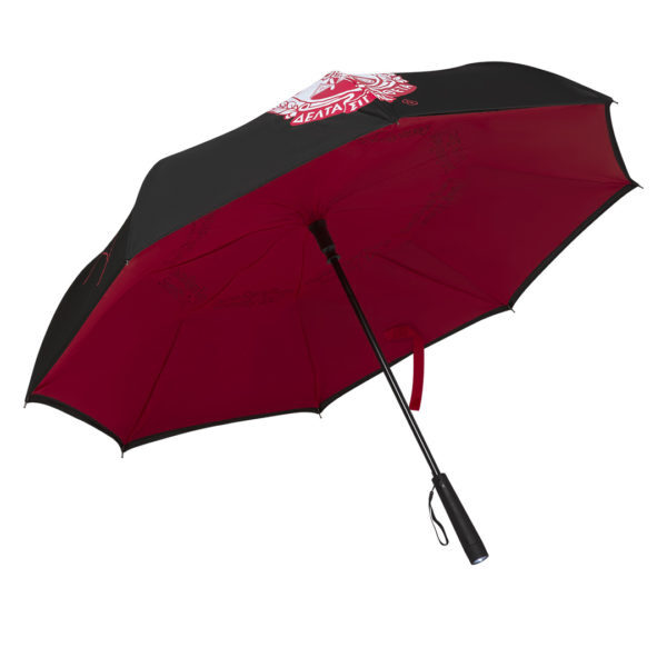 The Inverted Umbrella w/ Light Handle - Delta Sigma Theta