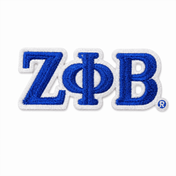 Small Letter Patch Sets - Zeta Phi Beta, Royal