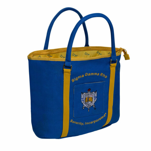 Canvas Tote Bag - Sigma Gamma Rho