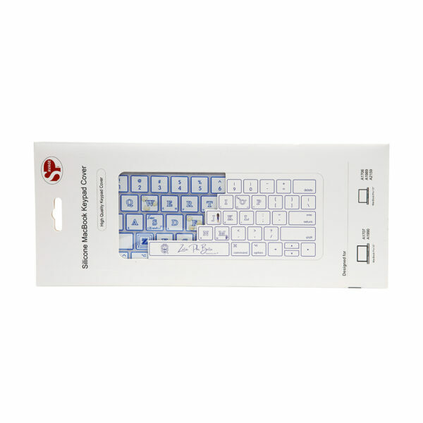 MacBook Keyboard Cover - Zeta Phi Beta