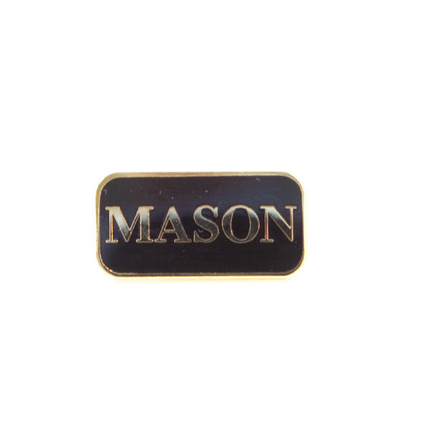 Bar Lapel Pin - Mason