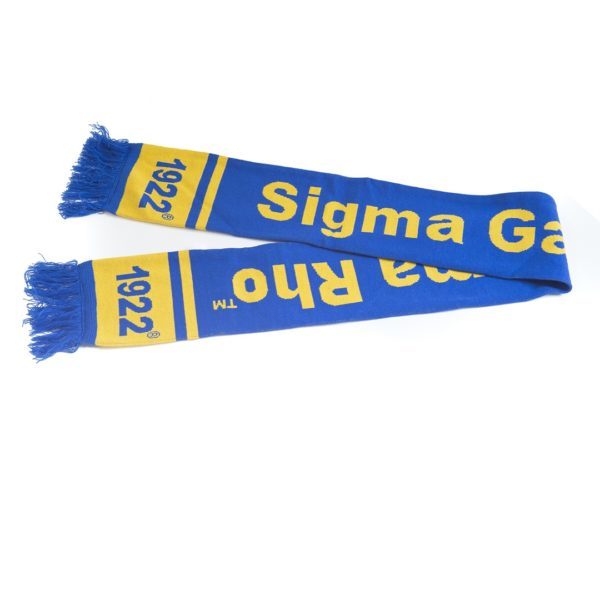 Knit Scarf - Sigma Gamma Rho, Blue