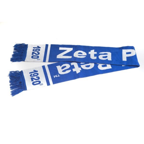 Knit Scarf - Zeta Phi Beta, Blue