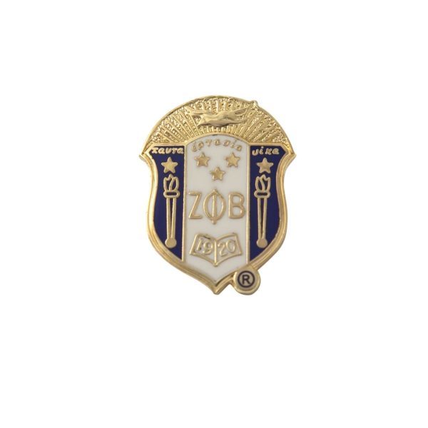 3D Crest Pin - Zeta Phi Beta