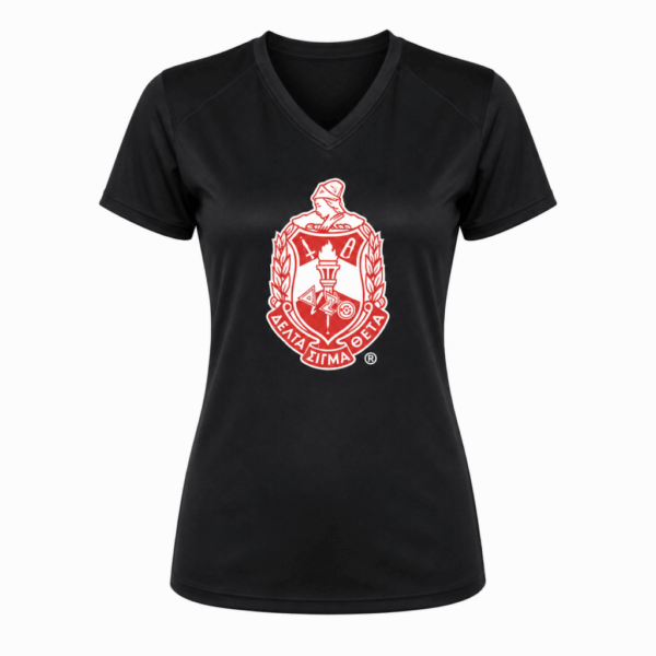 Performance Tee - Delta Sigma Theta, Black, XX-Large