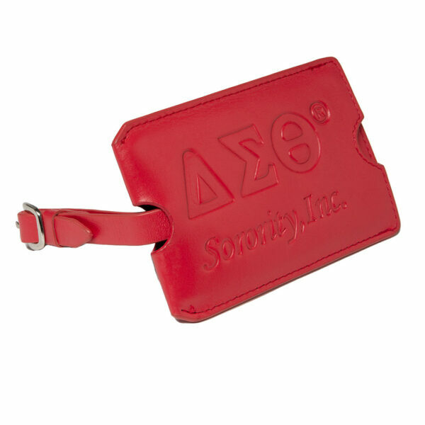 DST Leather Luggage Tag