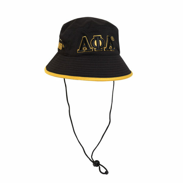 Novelty Bucket Hat - Alpha Phi Alpha, Black