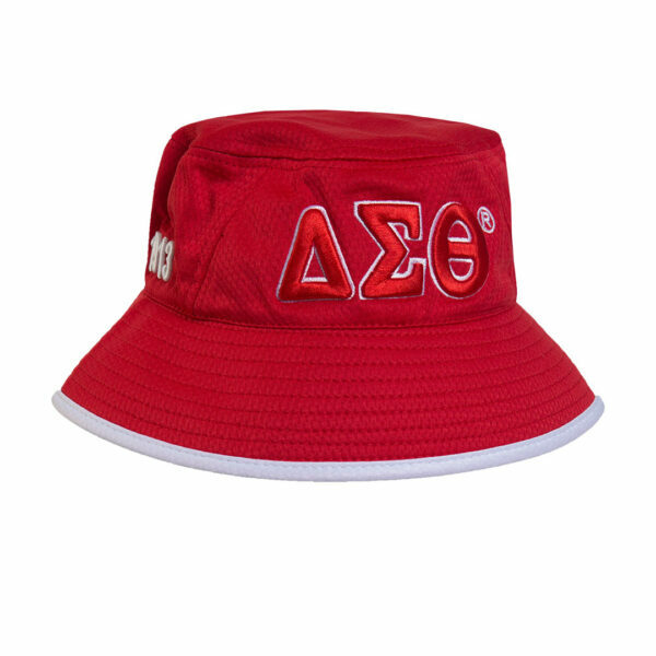 Novelty Bucket Hat - Delta Sigma Theta, Red