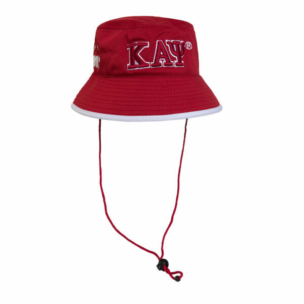 Novelty Bucket Hat - Kappa Alpha Psi, Red