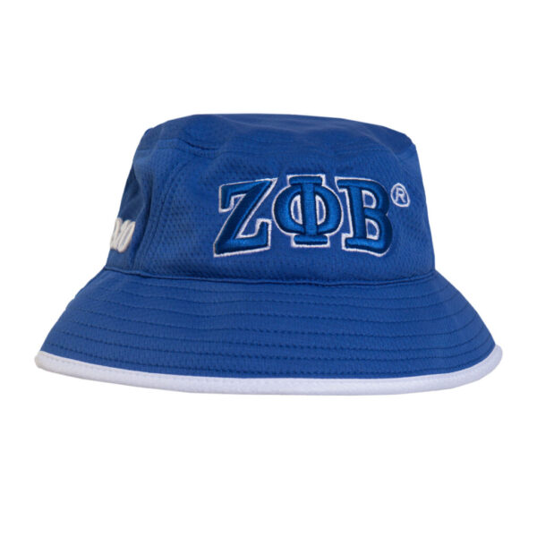 Novelty Bucket Hat - Zeta Phi Beta, Blue