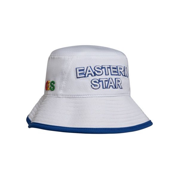 Novelty Bucket Hat - Eastern Star, White