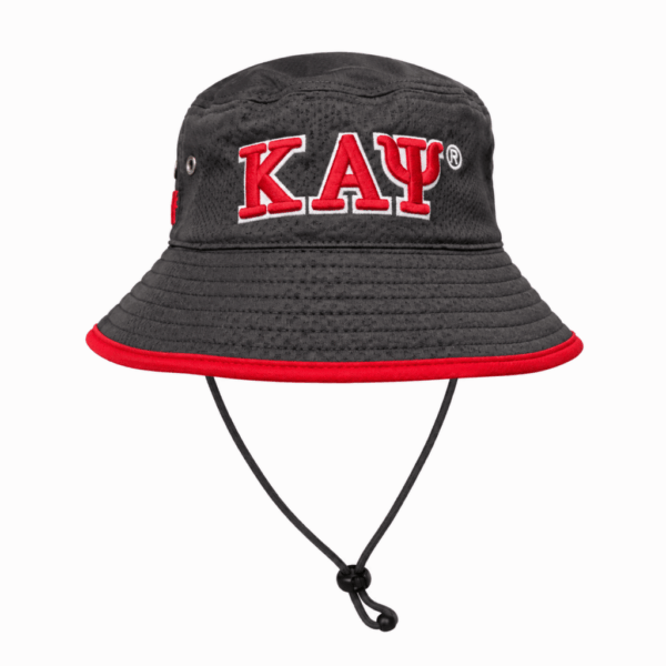 Novelty Bucket Hat - Kappa Alpha Psi, Black