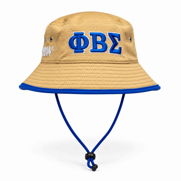 Novelty Bucket Hat - Phi Beta Sigma, Khaki
