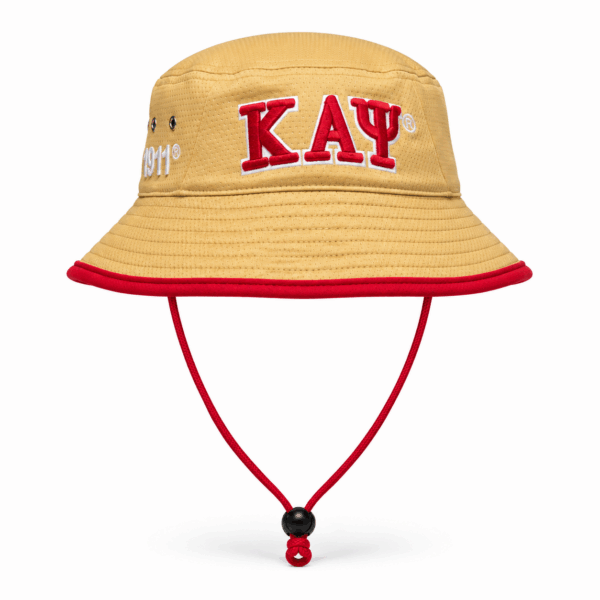 Novelty Bucket Hat - Kappa Alpha Psi, Khaki