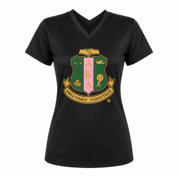 Performance Tee - Alpha Kappa Alpha, Black, Small