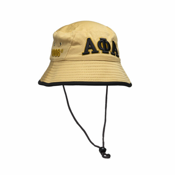 Novelty Bucket Hat - Alpha Phi Alpha, Khaki