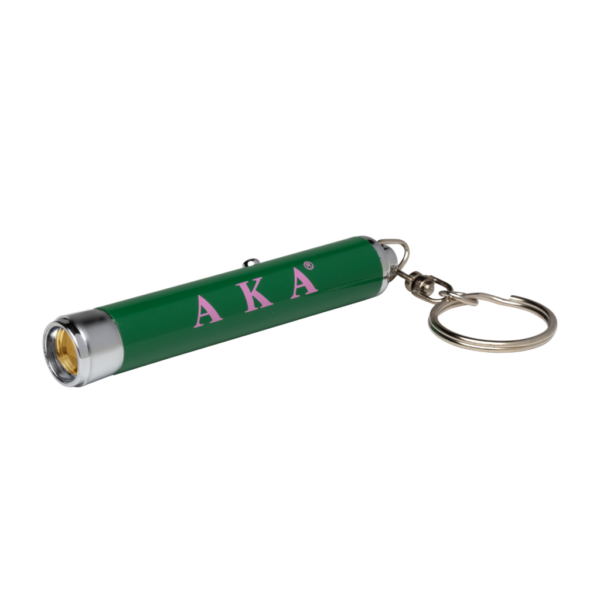 Torch Light Key Ring - Alpha Kappa Alpha