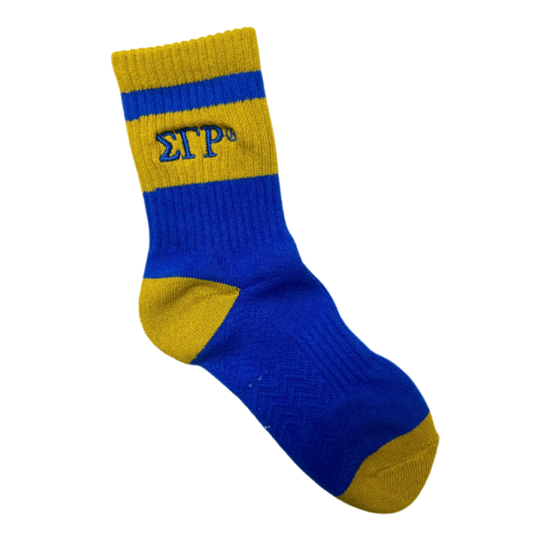 Quarter Socks - Sigma Gamma Rho, Blue