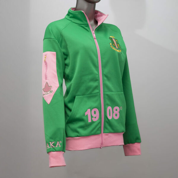 Elite Track Jacket - Alpha Kappa Alpha, Small, Green