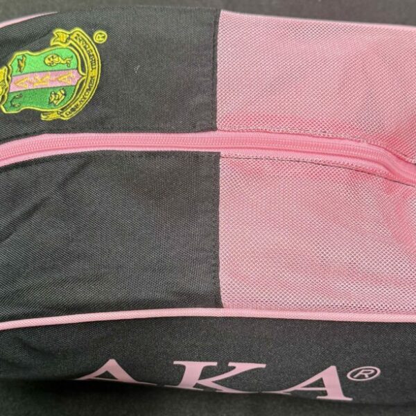 Shoe Bag - Alpha Kappa Alpha, Black